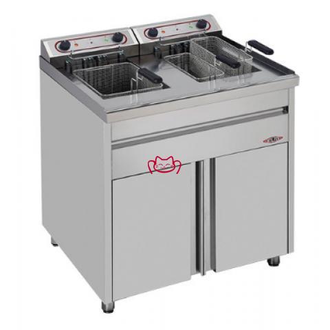 STILFER  CE20D雙缸落地式電炸爐