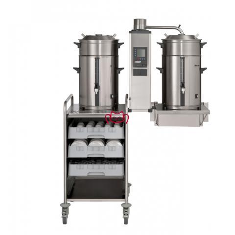 BRAVILOR B40W 40升墻上型雙桶咖啡...