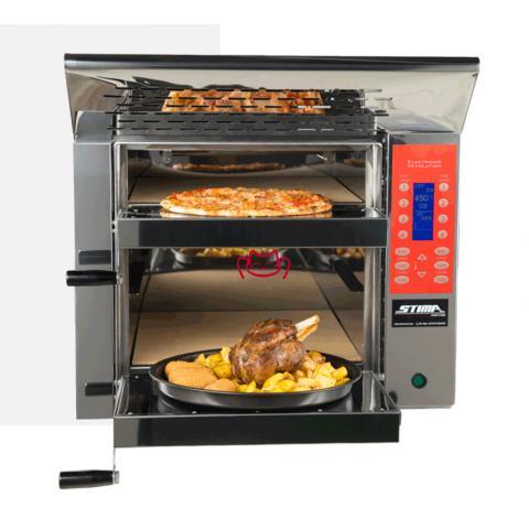 STIMA  VP CHEF無油煙雙層多功能烤爐
